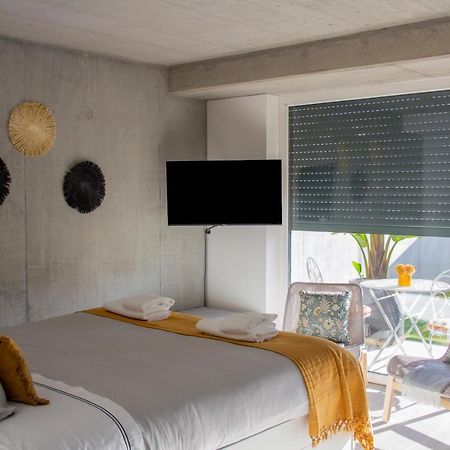 Casa Das Falcoeiras - Estudio Com Terraco Privado Aveiro Ngoại thất bức ảnh